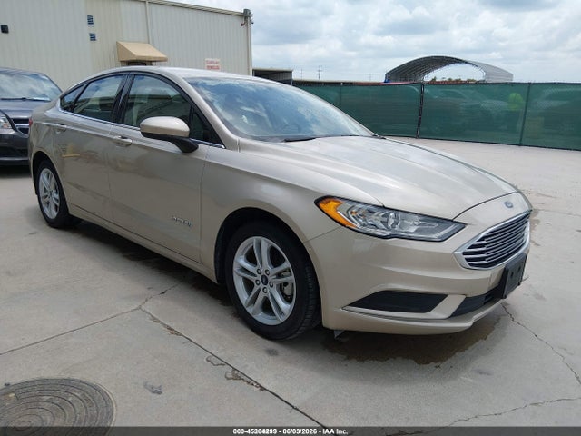 Auction sale of the 2018 Ford Fusion Hybrid S, vin: 3FA6P0UUXJR281976, lot number: 45304299