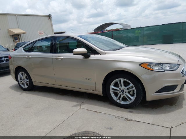 Auction sale of the 2018 Ford Fusion Hybrid S, vin: 3FA6P0UUXJR281976, lot number: 45304299