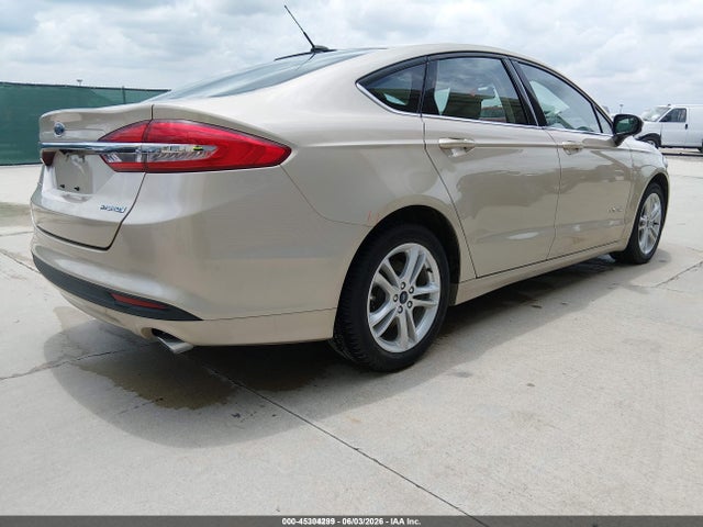 Auction sale of the 2018 Ford Fusion Hybrid S, vin: 3FA6P0UUXJR281976, lot number: 45304299