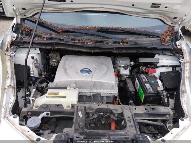 2013 Nissan Leaf S მანქანა იყიდება აუქციონზე, vin: 1N4AZ0CPXDC400824, აუქციონის ნომერი: 45304317