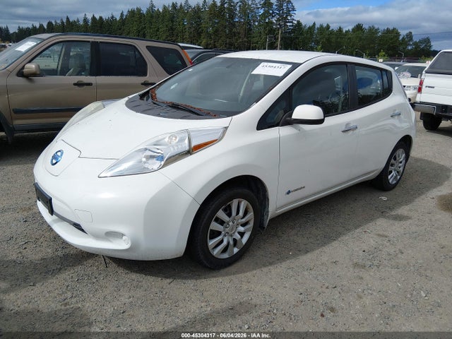 2013 Nissan Leaf S მანქანა იყიდება აუქციონზე, vin: 1N4AZ0CPXDC400824, აუქციონის ნომერი: 45304317