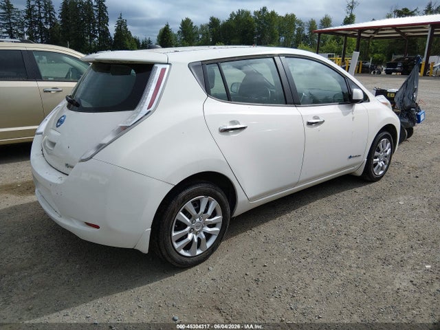 2013 Nissan Leaf S მანქანა იყიდება აუქციონზე, vin: 1N4AZ0CPXDC400824, აუქციონის ნომერი: 45304317