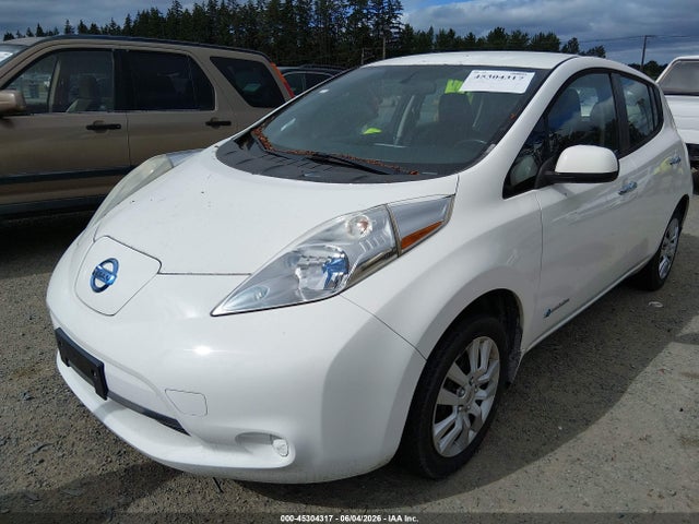 2013 Nissan Leaf S მანქანა იყიდება აუქციონზე, vin: 1N4AZ0CPXDC400824, აუქციონის ნომერი: 45304317