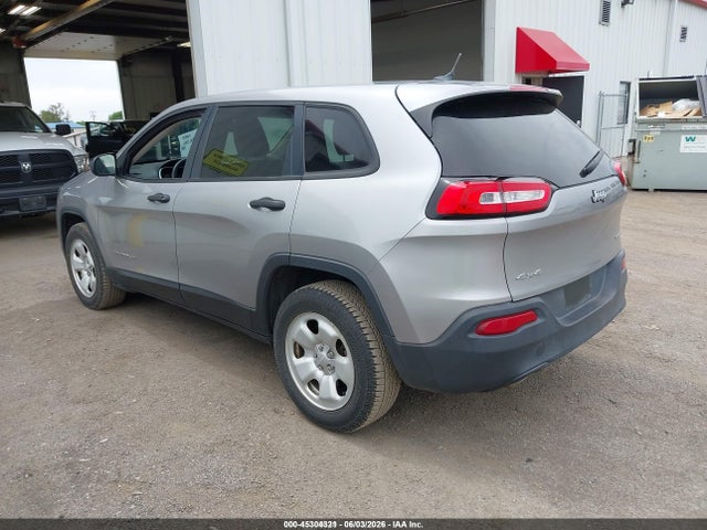 2016 Jeep Cherokee Sport მანქანა იყიდება აუქციონზე, vin: 1C4PJMAB4GW353755, აუქციონის ნომერი: 45304321