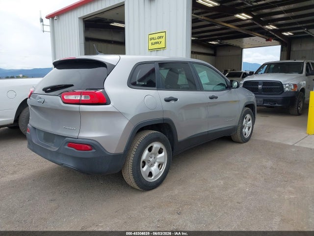 2016 Jeep Cherokee Sport მანქანა იყიდება აუქციონზე, vin: 1C4PJMAB4GW353755, აუქციონის ნომერი: 45304321