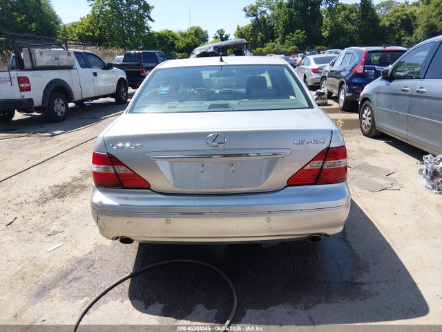 2006 Lexus Ls 430 მანქანა იყიდება აუქციონზე, vin: JTHBN36F165049127, აუქციონის ნომერი: 45304345