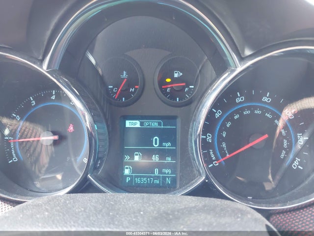 45304371 :رقم المزاد ، 1G1PC5SB2E7379110 vin ، 2014 Chevrolet Cruze 1lt Auto مزاد بيع