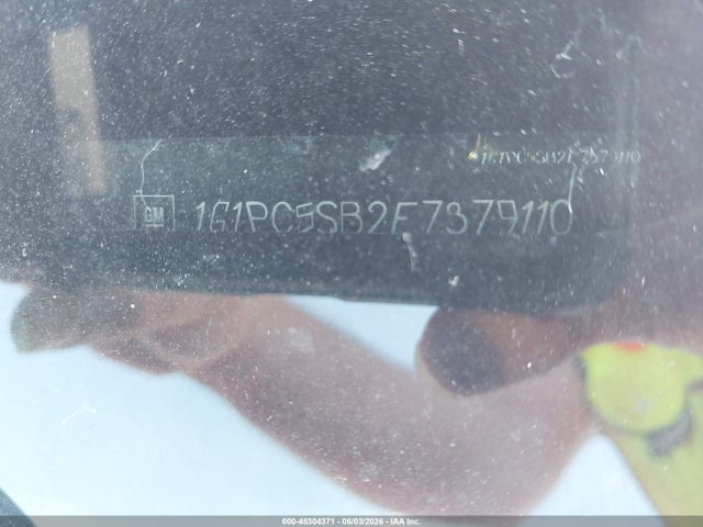 45304371 :رقم المزاد ، 1G1PC5SB2E7379110 vin ، 2014 Chevrolet Cruze 1lt Auto مزاد بيع