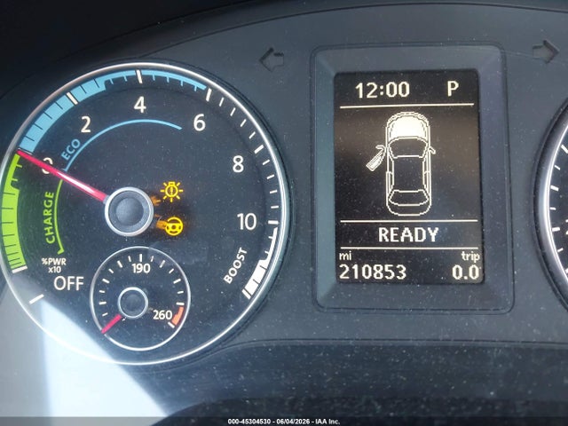 Aukcja sprzedaży 2013 Volkswagen Jetta Hybrid Sel, vin: 3VW637AJ2DM286466, numer aukcji: 45304530