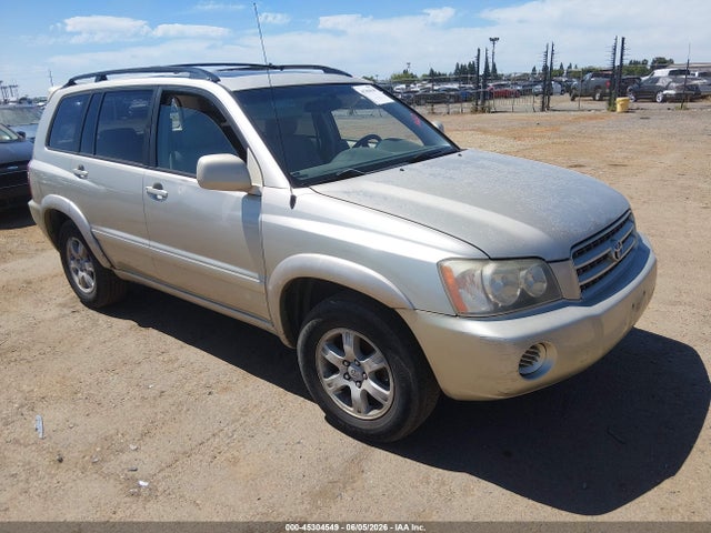 Продажа на аукционе авто 2002 Toyota Highlander V6, vin: JTEGF21A920031536, номер лота: 45304549