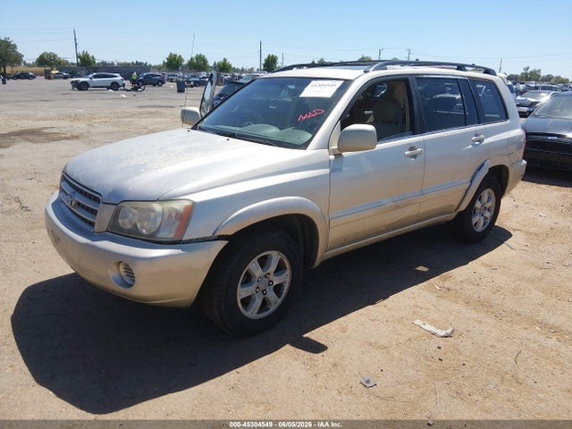 Продажа на аукционе авто 2002 Toyota Highlander V6, vin: JTEGF21A920031536, номер лота: 45304549