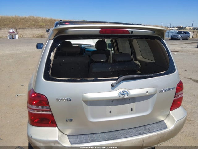 Продажа на аукционе авто 2002 Toyota Highlander V6, vin: JTEGF21A920031536, номер лота: 45304549