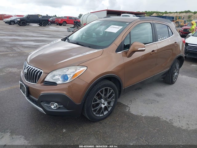 Auction sale of the 2016 Buick Encore Sport Touring, vin: KL4CJ2SM3GB568449, lot number: 45304600