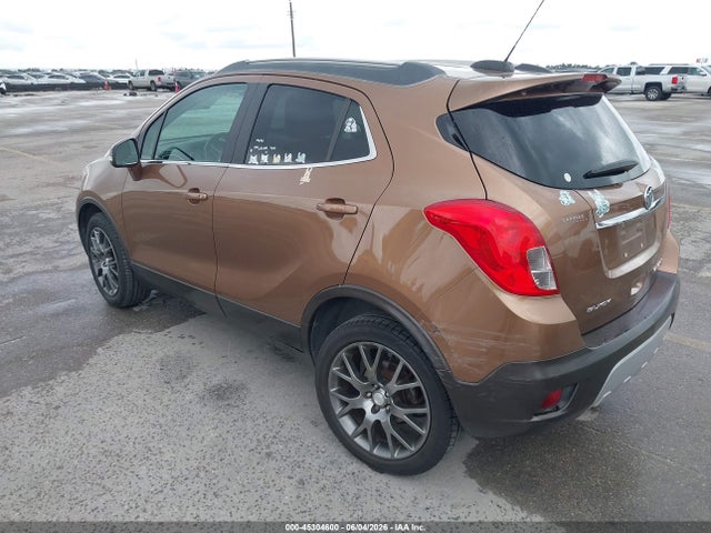 Auction sale of the 2016 Buick Encore Sport Touring, vin: KL4CJ2SM3GB568449, lot number: 45304600