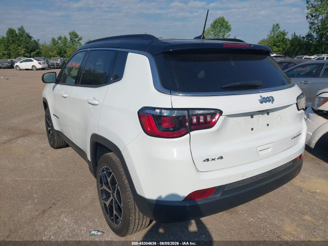 Auction sale of the 2025 Jeep Compass Limited 4x4, vin: 3C4NJDCN6ST587635, lot number: 45304636