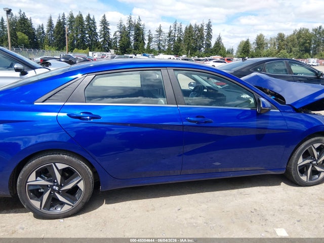 2023 Hyundai Elantra Hybrid Limited მანქანა იყიდება აუქციონზე, vin: KMHLN4AJXPU065210, აუქციონის ნომერი: 45304644