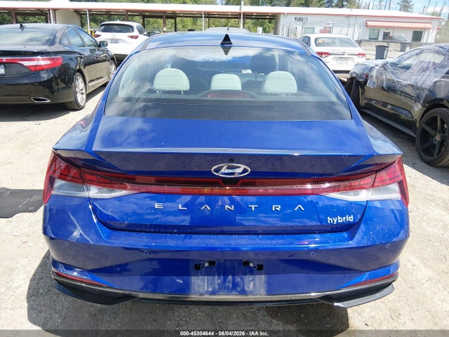 2023 Hyundai Elantra Hybrid Limited მანქანა იყიდება აუქციონზე, vin: KMHLN4AJXPU065210, აუქციონის ნომერი: 45304644