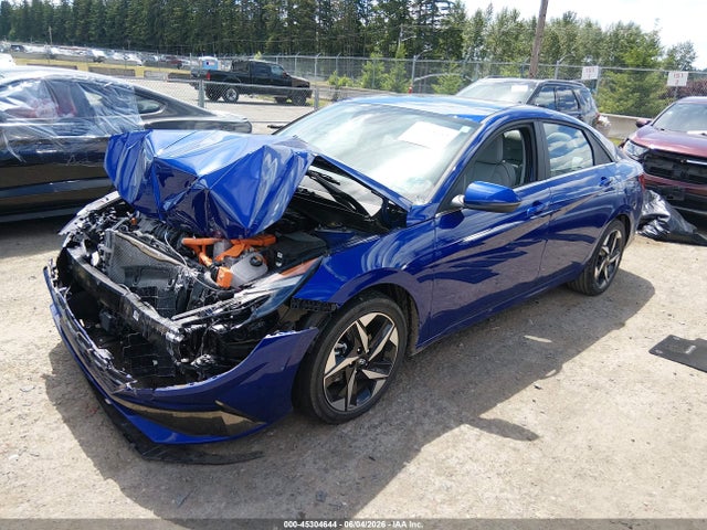 2023 Hyundai Elantra Hybrid Limited მანქანა იყიდება აუქციონზე, vin: KMHLN4AJXPU065210, აუქციონის ნომერი: 45304644