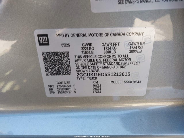 Chevrolet Silverado 2025 2GCUKGED5S1213615 Image 21