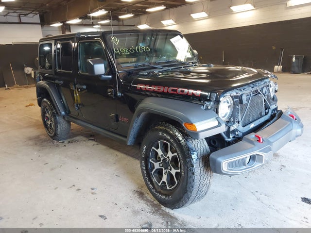 Продажа на аукционе авто 2021 Jeep Wrangler Unlimited Rubicon 4x4, vin: 1C4HJXFN6MW569918, номер лота: 45304690