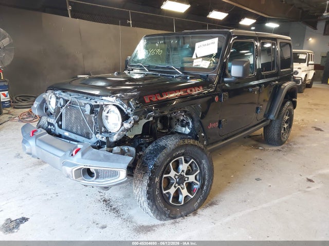 Продажа на аукционе авто 2021 Jeep Wrangler Unlimited Rubicon 4x4, vin: 1C4HJXFN6MW569918, номер лота: 45304690