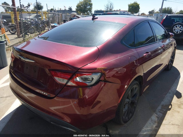 Aukcja sprzedaży 2015 Chrysler 200 S, vin: 1C3CCCBB6FN650987, numer aukcji: 45304743