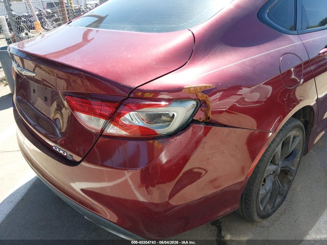Aukcja sprzedaży 2015 Chrysler 200 S, vin: 1C3CCCBB6FN650987, numer aukcji: 45304743