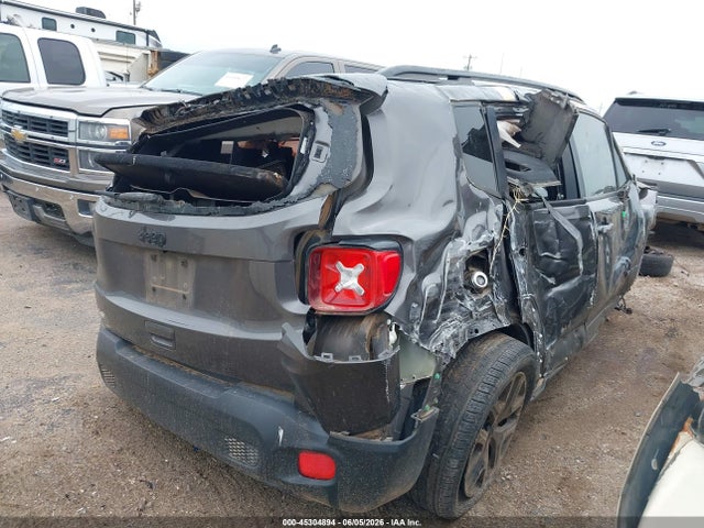 Продаж на аукціоні авто 2018 Jeep Renegade Altitude Fwd, vin: ZACCJABB9JPH52760, номер лоту: 45304894