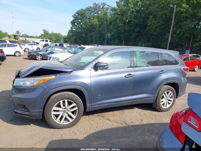 Aukcja sprzedaży 2016 Toyota Highlander Le, vin: 5TDZARFH1GS022800, numer aukcji: 45304994