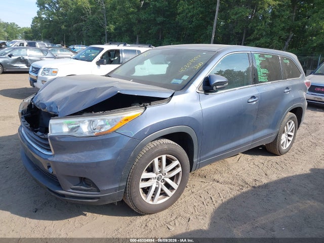 Aukcja sprzedaży 2016 Toyota Highlander Le, vin: 5TDZARFH1GS022800, numer aukcji: 45304994