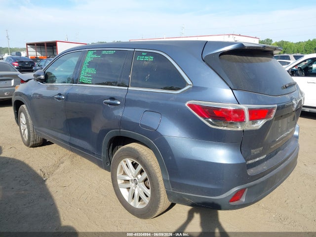 Aukcja sprzedaży 2016 Toyota Highlander Le, vin: 5TDZARFH1GS022800, numer aukcji: 45304994