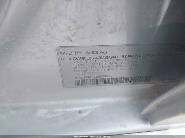 WAUAFAFL3EN029557 Audi A4 2.0t Premium