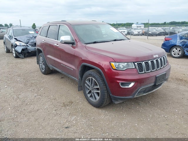 45305177 :رقم المزاد ، 1C4RJFBG5KC788129 vin ، 2019 Jeep Grand Cherokee Limited 4x4 مزاد بيع