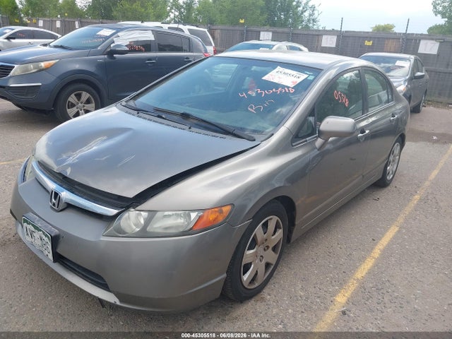 Продаж на аукціоні авто 2008 Honda Civic Lx, vin: 1HGFA15508L048322, номер лоту: 45305518
