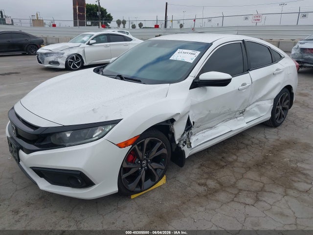 Honda Civic Sport 2020 2HGFC2F8XLH506446 Image 2