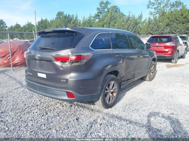 Aukcja sprzedaży 2015 Toyota Highlander Xle V6, vin: 5TDKKRFH8FS055371, numer aukcji: 45305609