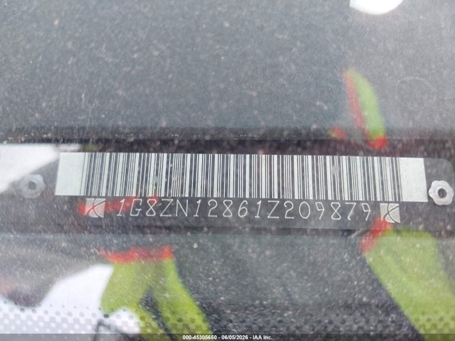 Aukcja sprzedaży 2001 Saturn Sc1, vin: 1G8ZN12861Z209879, numer aukcji: 45305650
