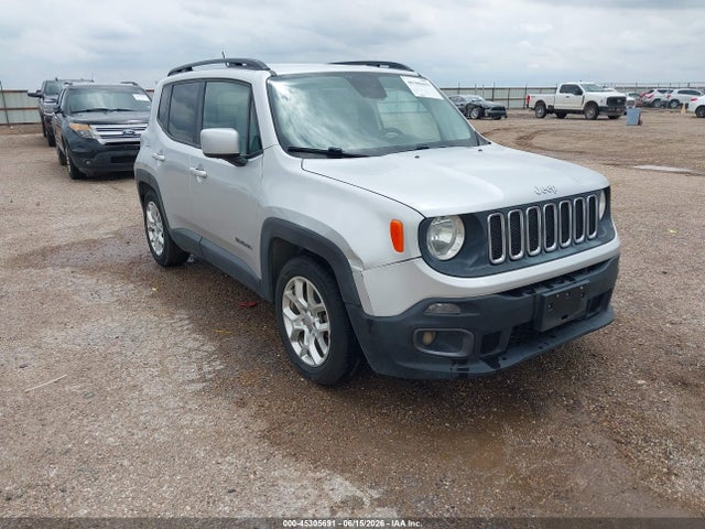 2015 Jeep Renegade Latitude მანქანა იყიდება აუქციონზე, vin: ZACCJABT8FPC11330, აუქციონის ნომერი: 45305691
