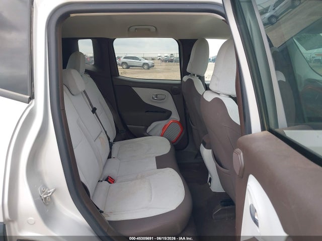 2015 Jeep Renegade Latitude მანქანა იყიდება აუქციონზე, vin: ZACCJABT8FPC11330, აუქციონის ნომერი: 45305691