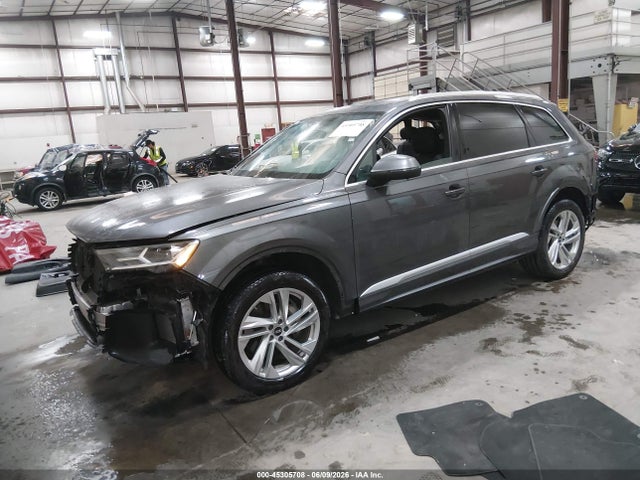 2022 Audi Q7 Premium Plus 55 Tfsi Quattro Tiptronic მანქანა იყიდება აუქციონზე, vin: WA1LXBF7XND021988, აუქციონის ნომერი: 45305708