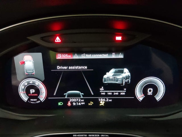 2022 Audi Q7 Premium Plus 55 Tfsi Quattro Tiptronic მანქანა იყიდება აუქციონზე, vin: WA1LXBF7XND021988, აუქციონის ნომერი: 45305708