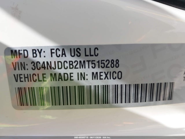 Jeep Compass Limited 4x4 2021 3C4NJDCB2MT515288 Image 9