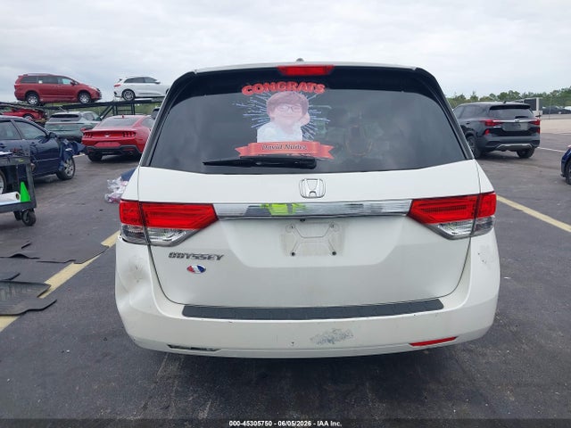 Продажа на аукционе авто 2016 Honda Odyssey Ex-l, vin: 5FNRL5H62GB006432, номер лота: 45305750