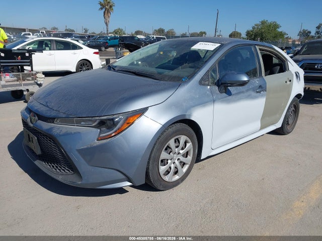 45305755 :رقم المزاد ، JTDEPMAE8MJ188561 vin ، 2021 Toyota Corolla Le مزاد بيع