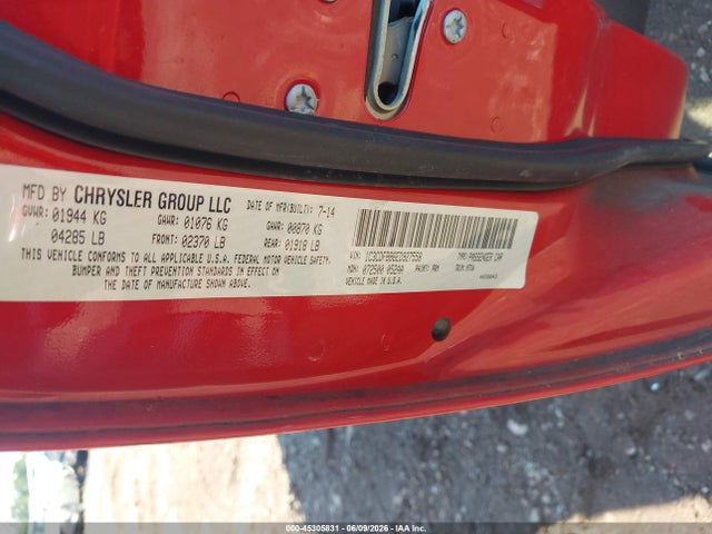 Aukcja sprzedaży 2014 Dodge Dart Sxt, vin: 1C3CDFBB6ED927558, numer aukcji: 45305831