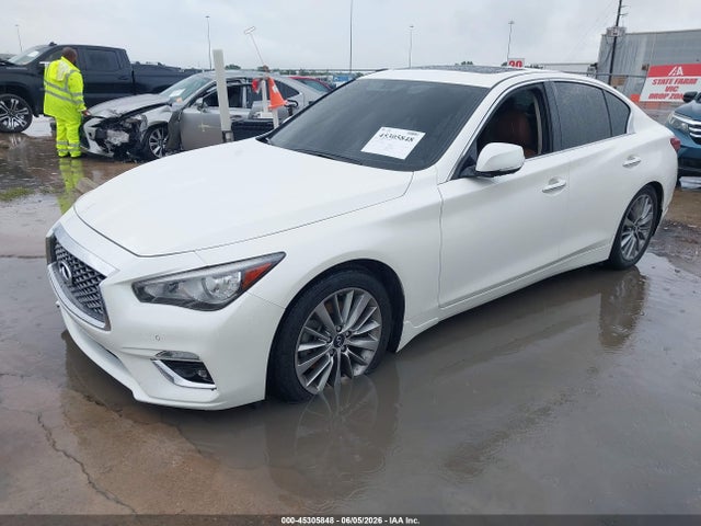 Продажа на аукционе авто 2024 Infiniti Q50 Luxe, vin: JN1EV7BP8RM600610, номер лота: 45305848