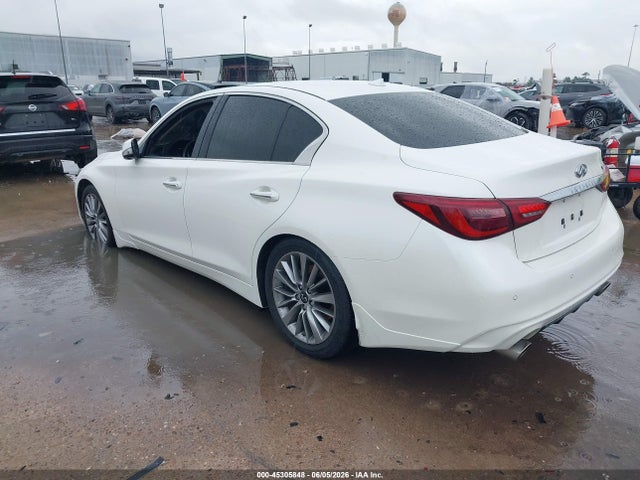 Продажа на аукционе авто 2024 Infiniti Q50 Luxe, vin: JN1EV7BP8RM600610, номер лота: 45305848