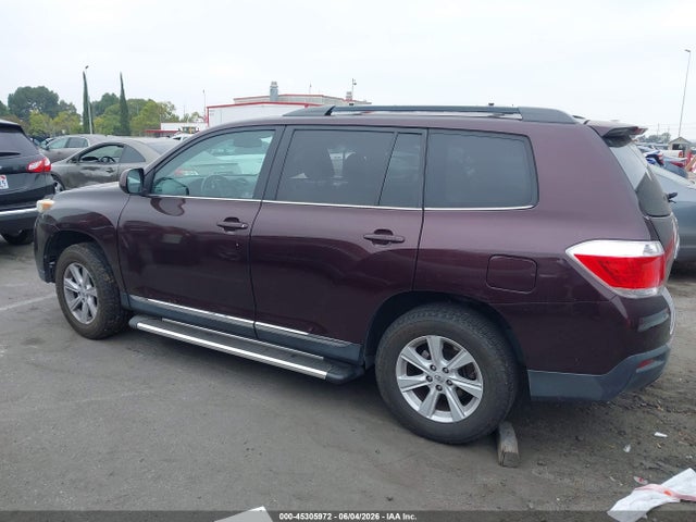 2012 Toyota Highlander Se მანქანა იყიდება აუქციონზე, vin: 5TDZA3EH7CS027492, აუქციონის ნომერი: 45305972