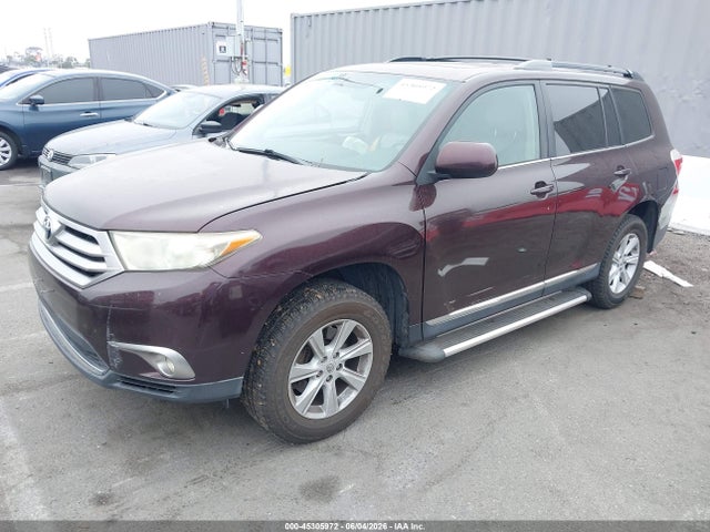 2012 Toyota Highlander Se მანქანა იყიდება აუქციონზე, vin: 5TDZA3EH7CS027492, აუქციონის ნომერი: 45305972