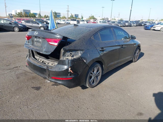 2018 Hyundai Elantra Sel მანქანა იყიდება აუქციონზე, vin: 5NPD84LFXJH214595, აუქციონის ნომერი: 45305974